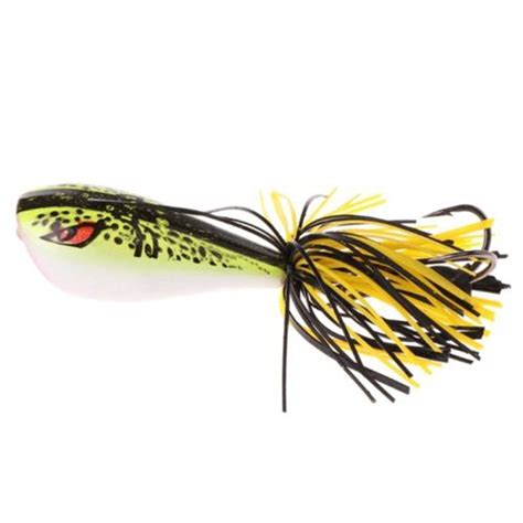 Spinner Sinking Abs Plastic Bass Bait Cicada Frog Nakehead Hard Fishing