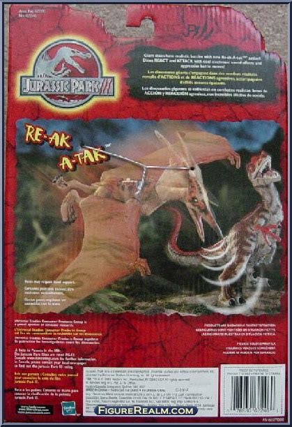 Tapejara Jurassic Park Iii Electronic Re Ak A Tak Hasbro Action Figure