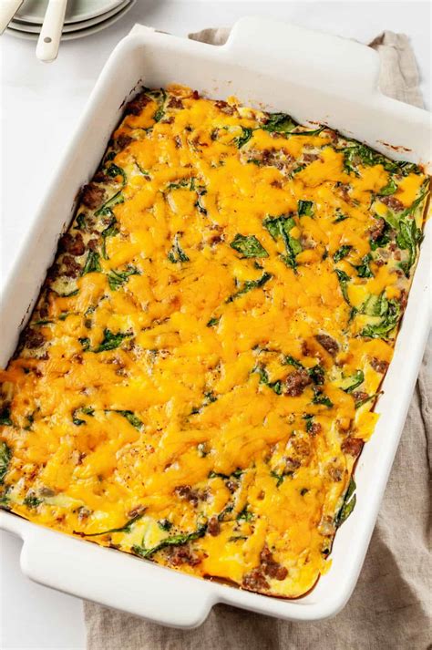 Easy Keto Breakfast Casserole Recipe All Things Mamma