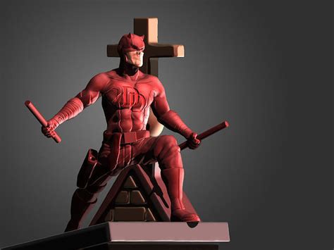 Daredevil 3d Model 3d Printable Cgtrader