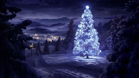 Christmas Night Wallpapers Wallpaper Cave