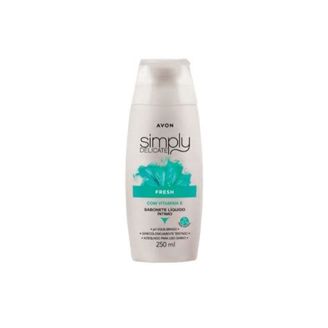 Sabonete Líquido Íntimo Simply Delicate Fresh 250ml Shopee Brasil