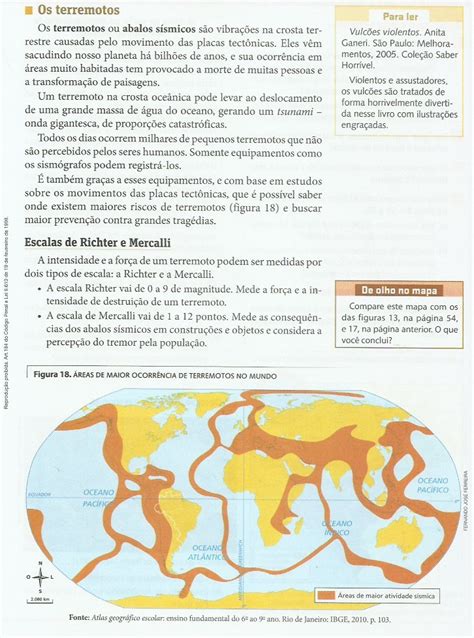 Geografia Oano As Placas Tectonicas Em Movimentos Images