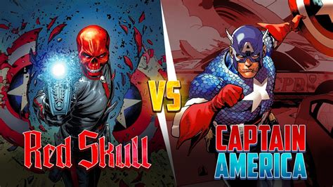 Captain America Vs Red Skull Their Most Brutal Fights YouTube