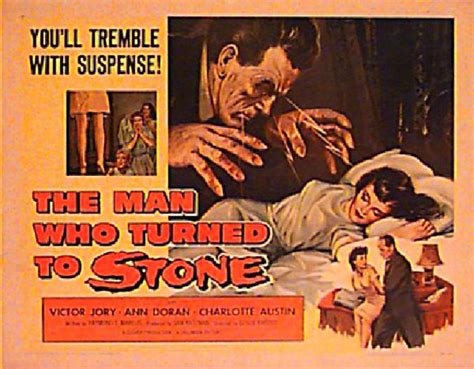 The Man Who Turned To Stone 1957 By Dend54 On Deviantart