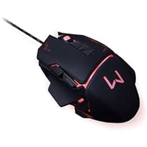 Mouse Gamer Laser Ptico X Dpi Profissional Usb Led Es