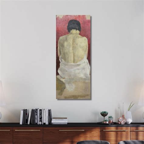 Reclining Nude Walther Gamerith Canvas Print