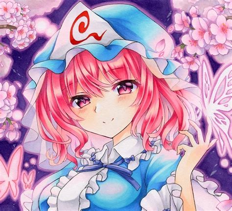 【目立った傷や汚れなし】同人手描きイラスト 東方project 西行寺幽々子 A4の落札情報詳細 Yahooオークション落札価格検索