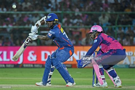 Lucknow Super Giants Batter Kyle Mayers In Action During The Ipl 2023 News Photo Getty Images