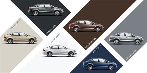 Volkswagen Vento 2015 colours