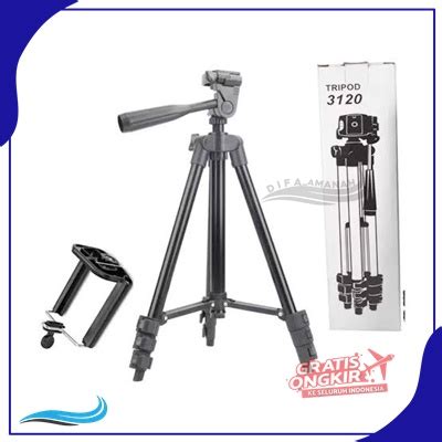 Jual Tripod Black Holder Tripod Hp Tripod Tinggi Bahan Aluminium