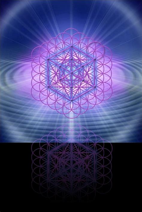 Reflecting Metatrons Cube Metatrons Cube Sacred Geometry Archangels