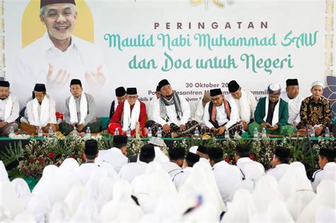 Kiai Dan Ulama Di Indramayu Sepakat Dukung Ganjar Pranowo Presiden 2024