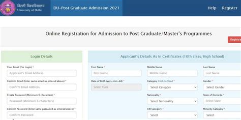 Du Llb Application Form Released Du Ac In