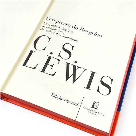 O Regresso do Peregrino Edição Especial Capa Dura C S Lewis