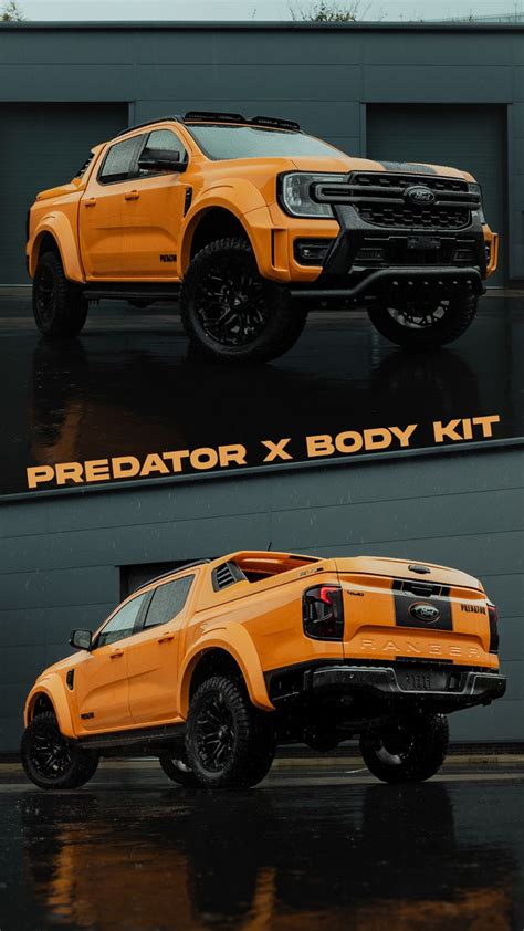 Predator X Body Kit For Next Generation Ford Ranger Wildtrak In