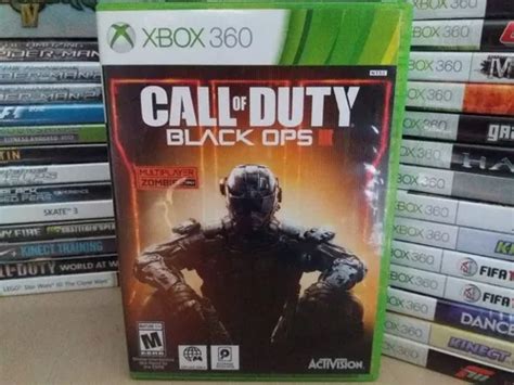 Jogo Call Of Duty Black Ops 3 Xbox 360 Original Online Leia Mercadolivre