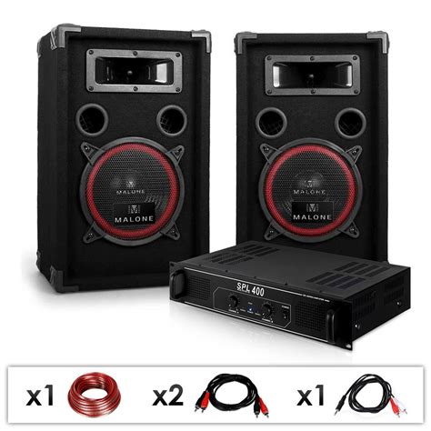 Sistema De Sonido Dj Altavoces W Pc Low Cost