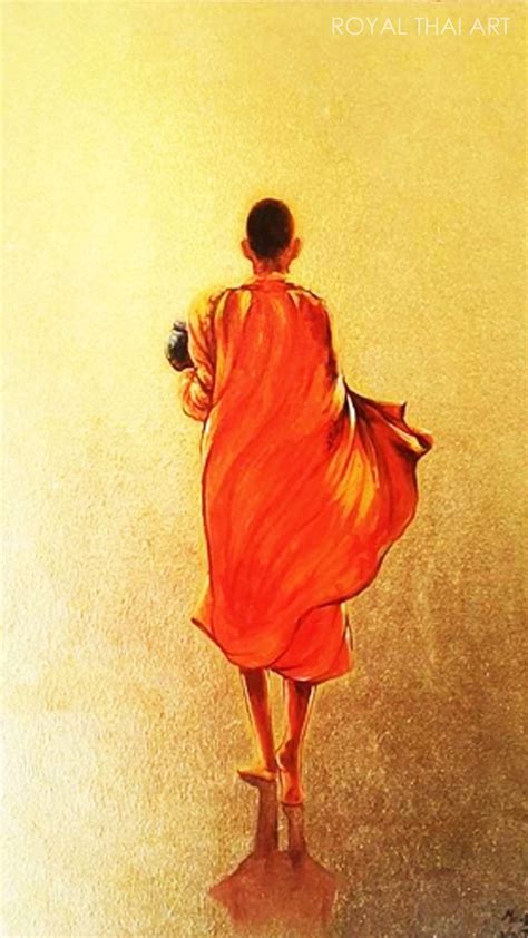 Stunning Walking Monk Painting For House Decoration 2021 Painting