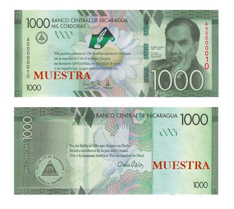 Banco Central De Nicaragua Emitirá Nuevo Billete De C 1000 La Voz