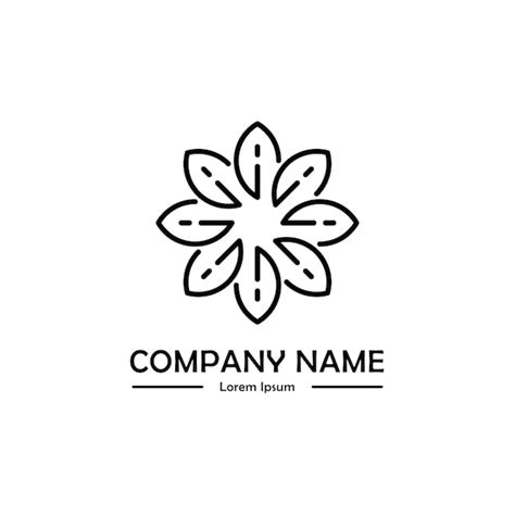 Premium Vector Flower Logo Simple And Elegant Beauty Logo