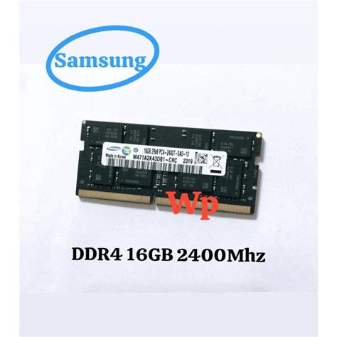 Jual MEMORY RAM LAPTOP SAMSUNG 16GB DDR4 2400 MHz RAM SODIMM Shopee