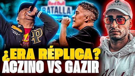 R Plica Blon Reacciona A Aczino Vs Gazir Final Internacional