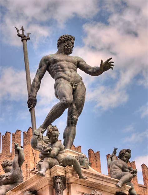 Bologna Italy Statue Of Neptune Stock Photo Image Of Ancient