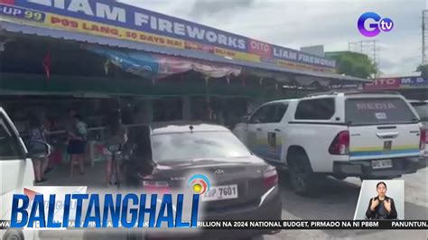 Dti Nag Inspeksyon Sa Bilihan Ng Mga Paputok Sa Bocaue Bulacan