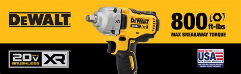 DEWALT Llave De Impacto De 1 2 13mm 20V MAX XR DCF891B Amazon