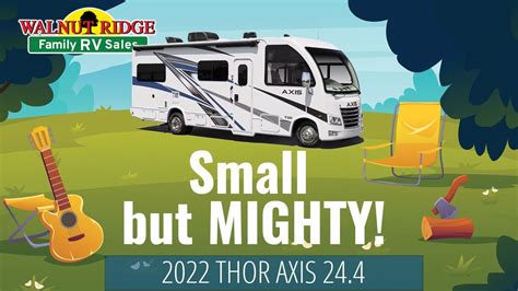 2022 Thor Axis 24 4 Motorhome Full Tour Review The Ultimate