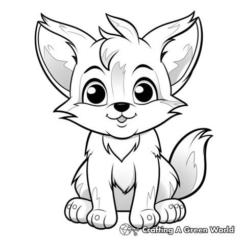 Cute Fox Coloring Pages - Free & Printable!