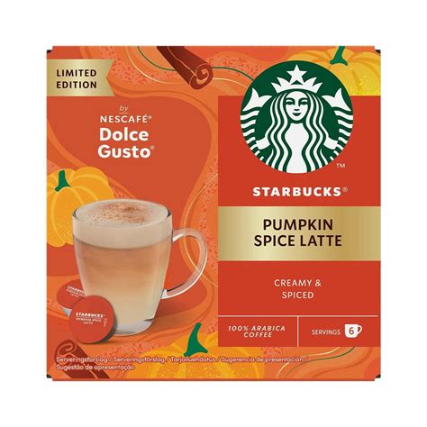 Starbucks Pumpkin Spice Latte 12 Capsules For Dolce Gusto For 3 90