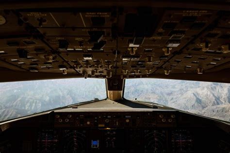 Premium Photo | Boeing777 cockpit