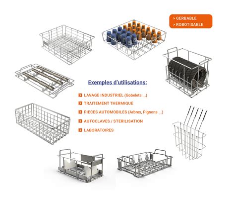 Panier Industriel Paniers De Manutention En Fil D Acier France Fil