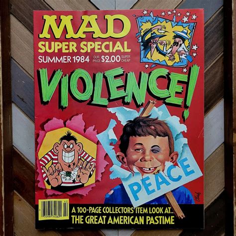 Vintage Mad Super Special 47 Vgfn Summer 1984 100 Pages Of Violence