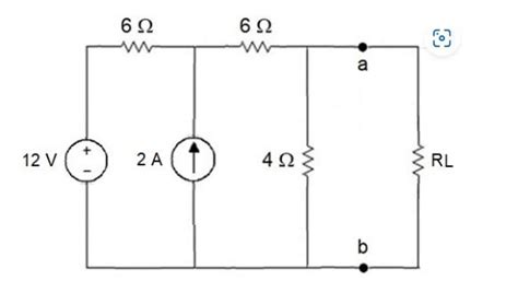 Solved Get The Thevenin Voltage At Terminals A B Chegg