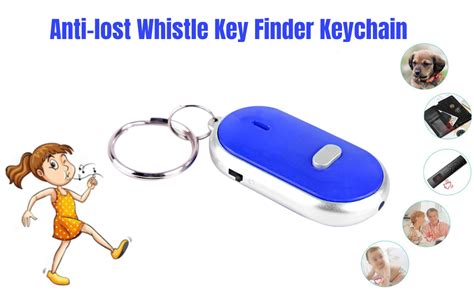 Key Finder Voice Control Anti Lost Device Key Finder With Whistle For