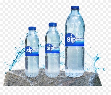 Sip Bottles With Water - Water Bottle, HD Png Download - 905x679 ...