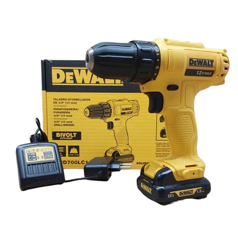 Parafusadeira Furadeira V Bivolt Dcd Lc Br Dewalt Facilita