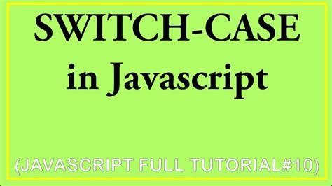 Javascriptinhindi 10 Switch Case In Javascript Javascript Switch