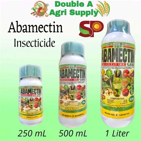 Abamectin 1 8 EC Insecticide Pests Control S P Shopee Philippines