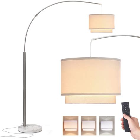 Buy Arc Floor Lamps For Living Room With Remote Tall Dimmable Arch