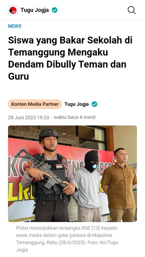 Ilhamzada On Twitter Peristiwa Ini Tamparan Keras Untuk Sekolahnya