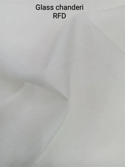 Dyeable Viscose Glass Chanderi White At Rs 85 Meter In Surat ID