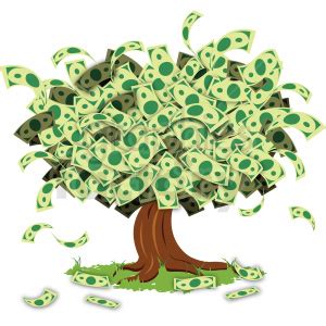 cartoon money tree clipart. #409246 | Graphics Factory