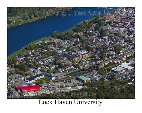 Aerial Photos Of Lock Haven University Lock Haven Pennsylvania