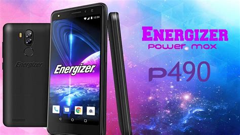 Energizer Power Max P490 4000 MAh Bettery First Look With Full Phone