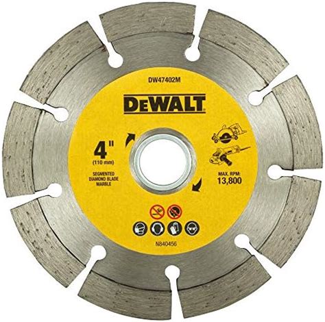 Dewalt Dw M In Mm Segmented Diamond Marble Cutting Blade