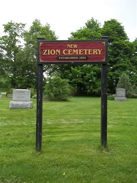 Zion United Church Cemetery En Dundee Centre Quebec Cementerio Find